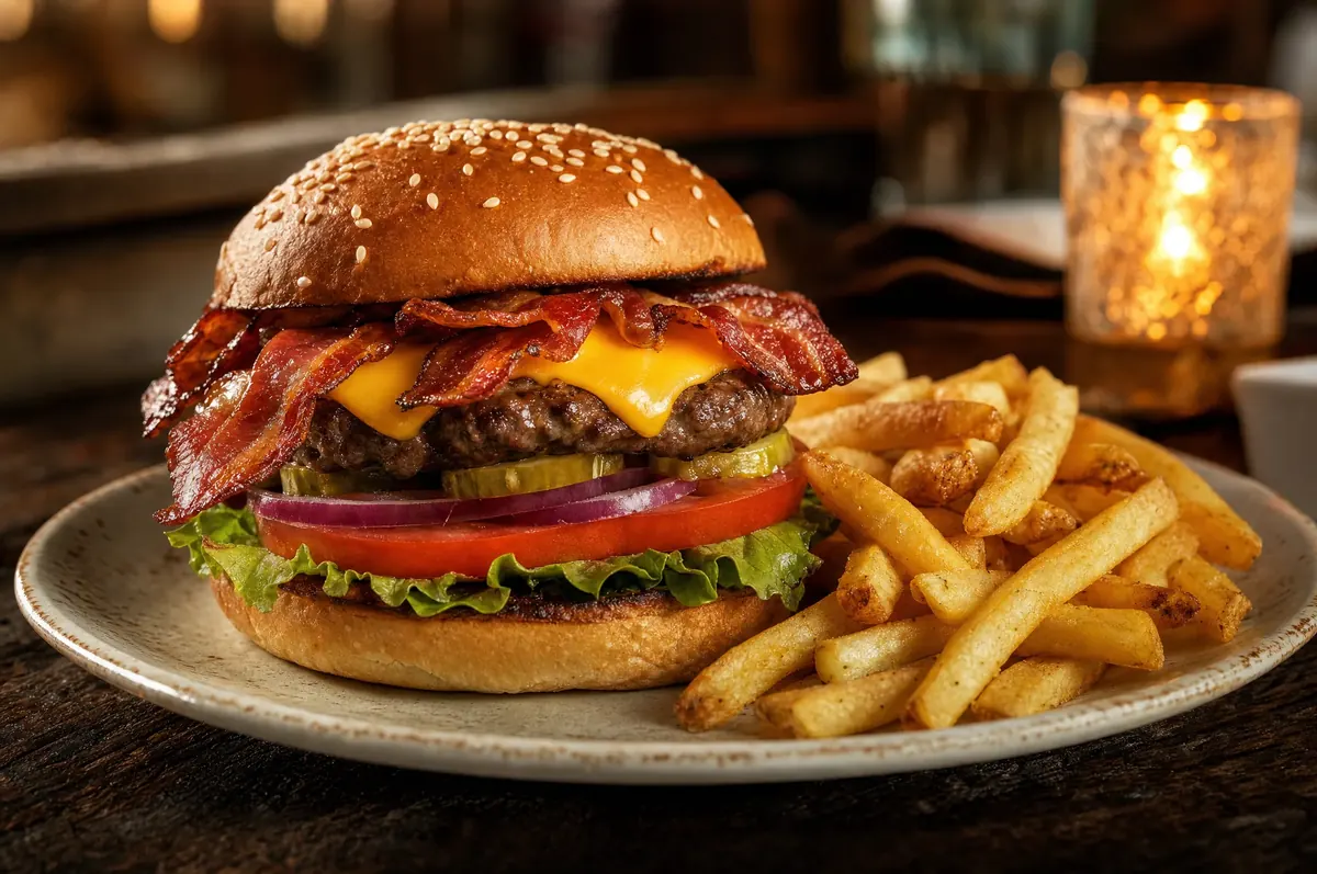 Bacon Hamburger