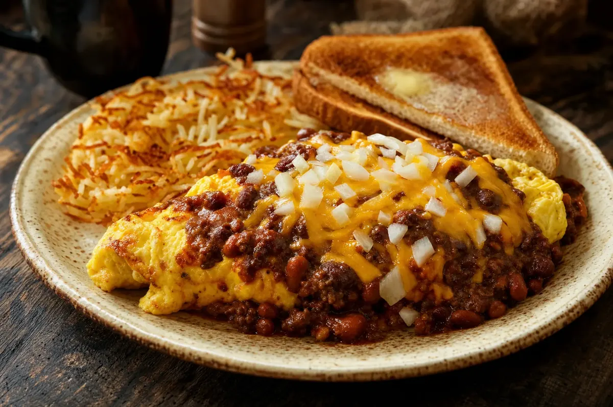 Chili Omelette